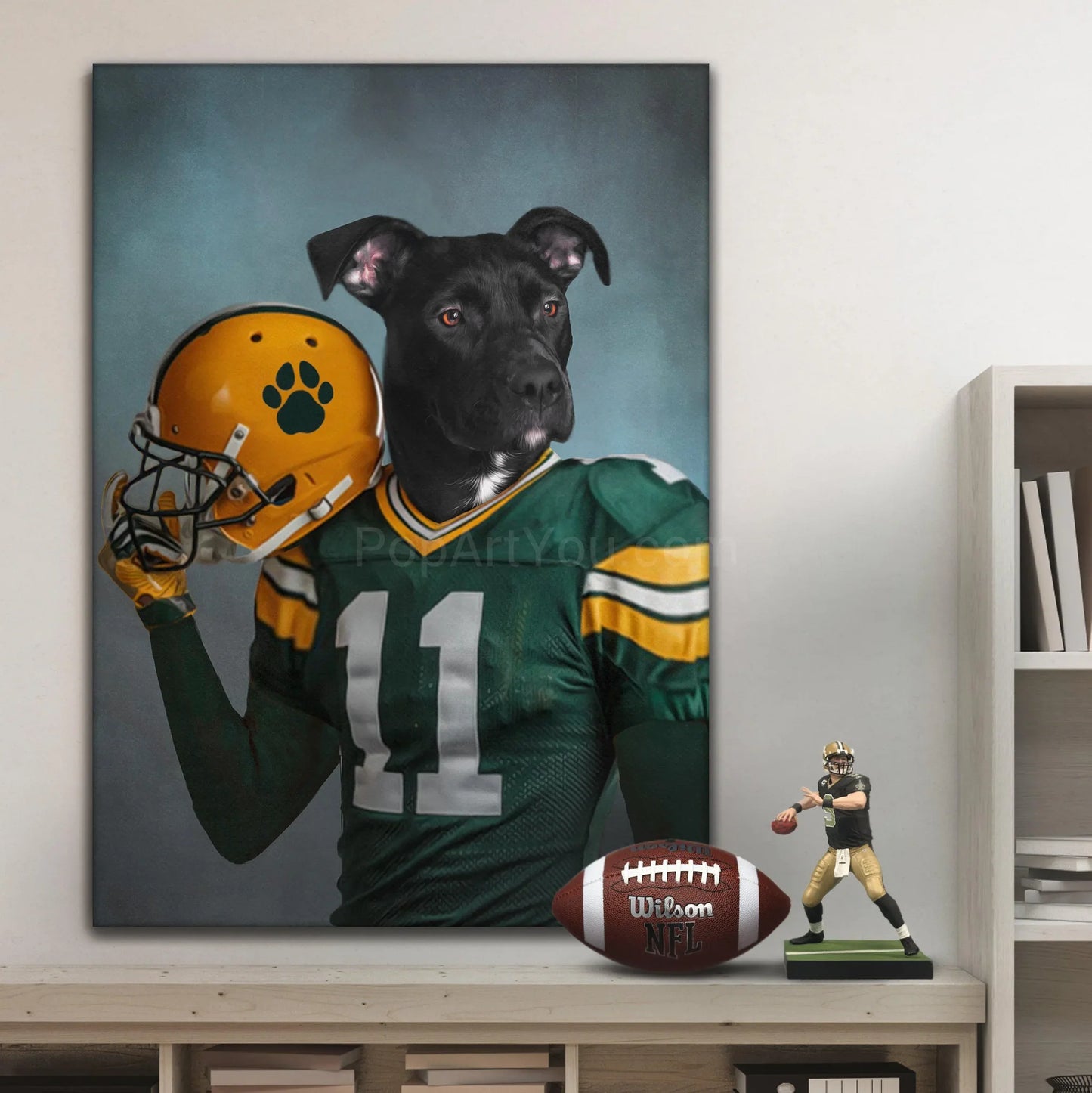 Football Pet Portrait
